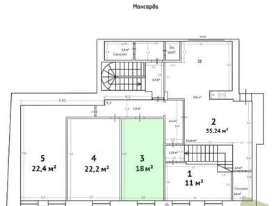 Уютный офис 18 м2 — фото 6